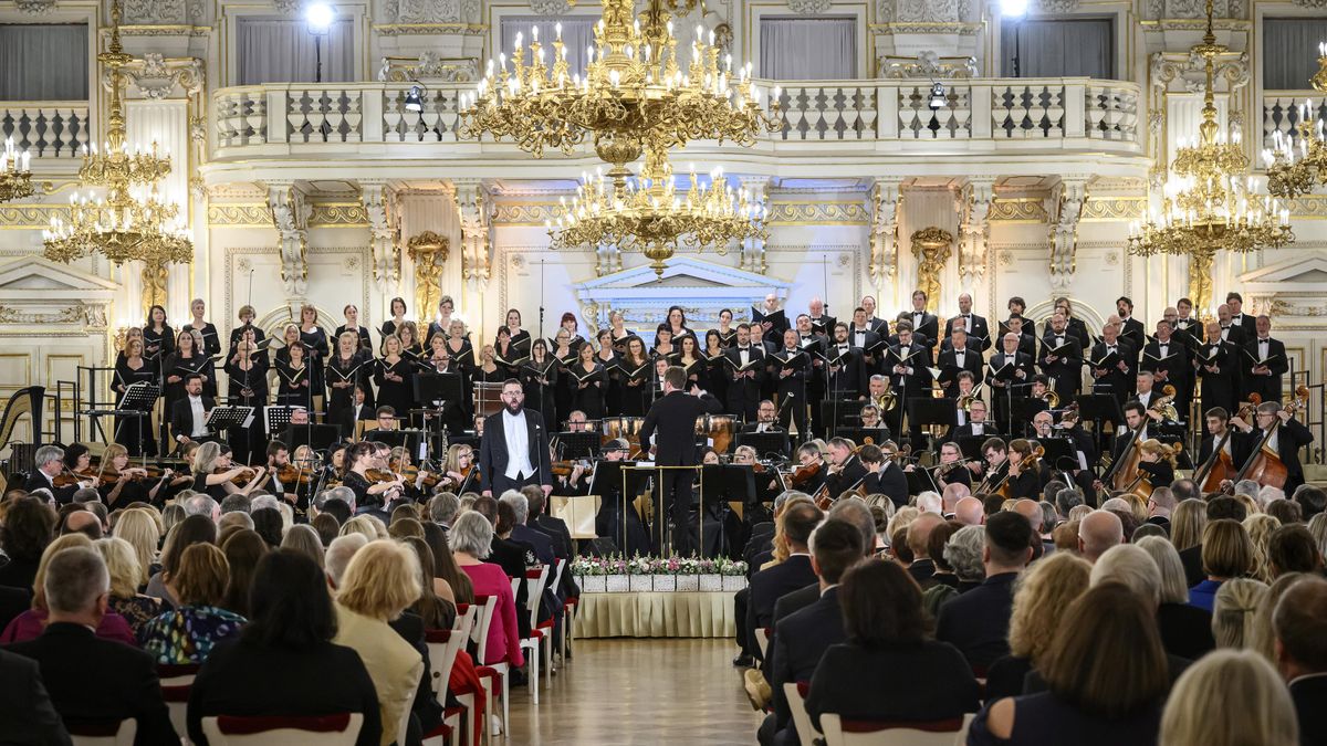 Španělským sálem zněla sborová pocta české hudbě